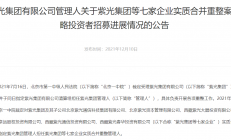 紫光集团重整战投敲定“智路建广联合体”