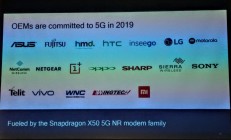 高通公布2019年首批骁龙X50 5G基带OEM厂商名单