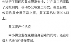 多家主流媒体报道宏旺半导体ICMAX全力复工复产