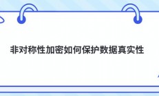 非对称性加密如何保护数据真实性