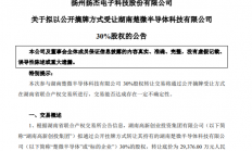 扬杰科技拟受让楚微半导体30%股权，布局8英寸功率半导体芯片生产线