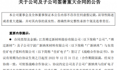 博迁新材最新公告：公司及子公司与住矿电子签署战略合作协议书