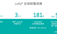 物联网产业飞速发展，逾3000家国内企业加入LoRa产业链