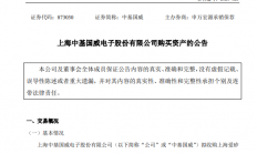 中基国威：拟斥资3210.75万元购买爱矽半导体100%股权