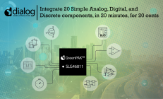 Dialog为最新纳安级GreenPAK™器件添加多通道输入功能