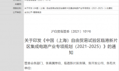 建设世界级“东方芯港”！临港新片区发布集成电路产业专项规划