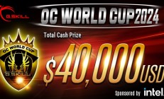 芝奇Computex 2024世界杯超频大赛正式展开 总奖金达40,000美金！