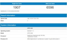 全面屏OPPO MIX跑分曝光？骁龙835+6GB内存
