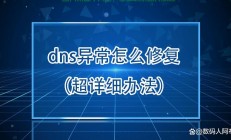 DNS配置异常解析与解决方案全攻略