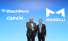 BlackBerry与马瑞利中国携手通过QNX数字驾驶舱平台为中国各大汽车品牌赋能