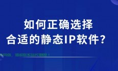 优质静态IP管理软件，一键搞定网络IP地址管理！