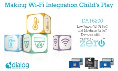Dialog半导体推出最新超低功耗Wi-Fi SoC，扩展IoT连接产品组合