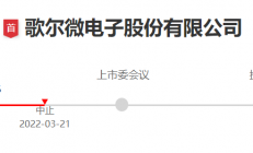 受疫情影响，歌尔微电子申请中止创业板IPO