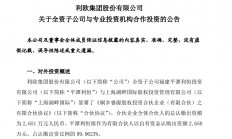利欧股份：全资子公司与专业投资机构合作投资芯片领域