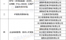 湖南湘江新区公示《2022年新一代半导体和集成电路产业发展专项政策支持名单》